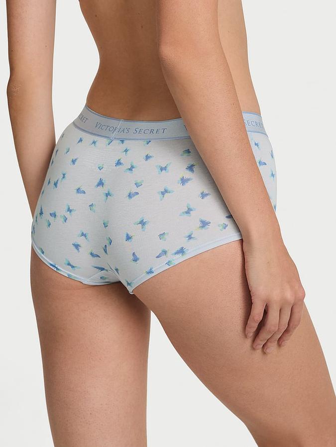 Logo Cotton Boyshort Panty