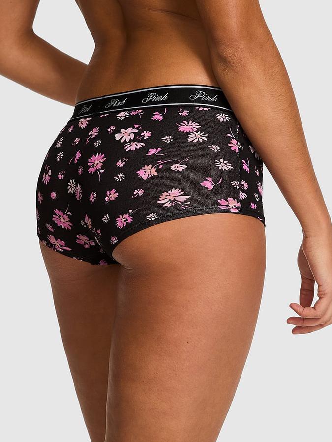 Logo Cotton Boyshort Panty