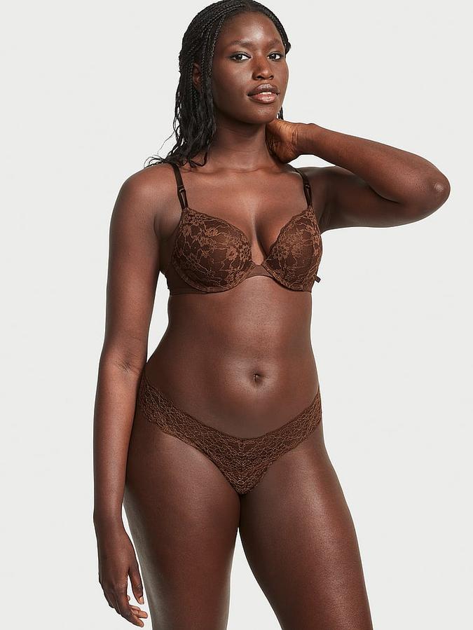 Lace Thong Panty image number 3