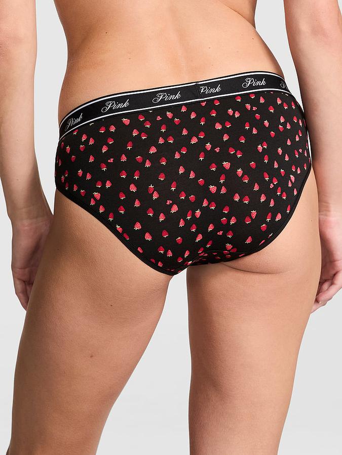 Logo Cotton Hiphugger Panty