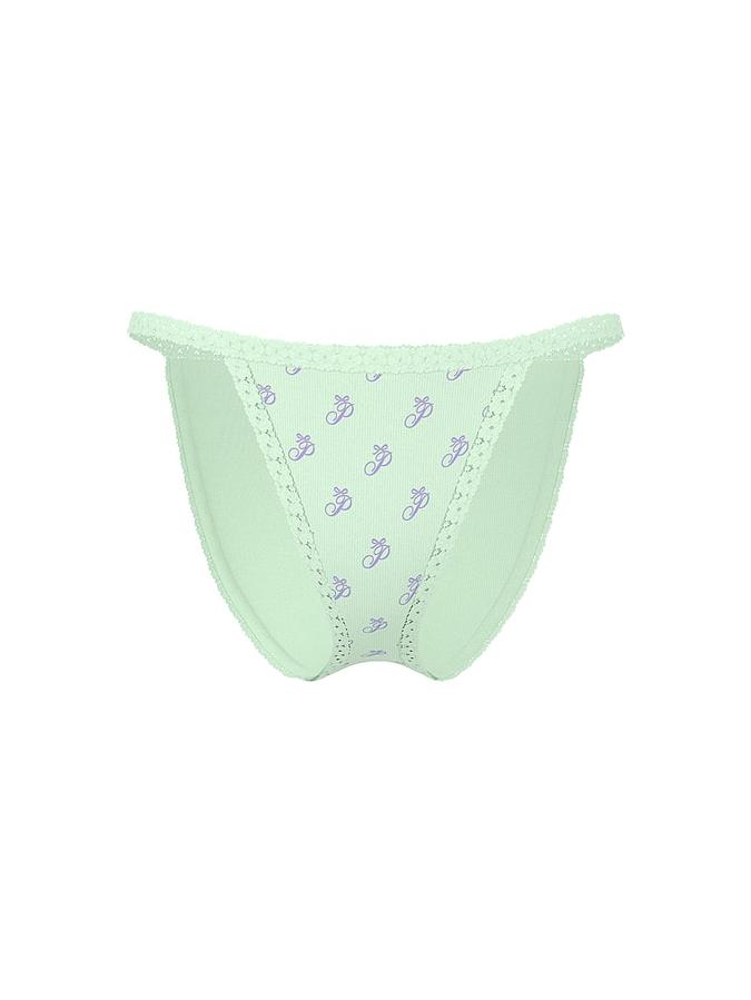 Wink Lace-Trim String Bikini Panty image number 2