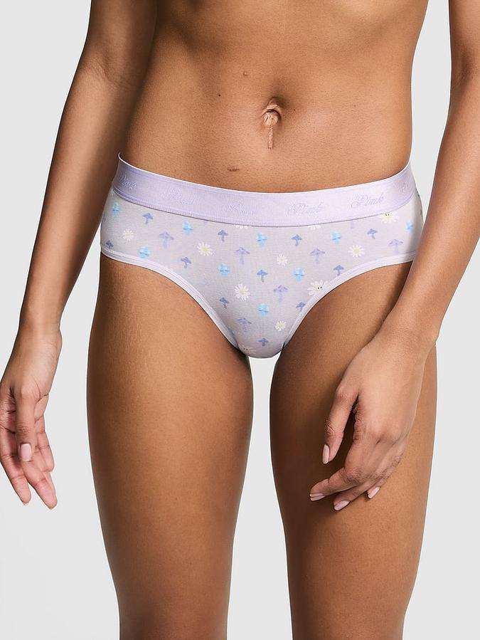 Logo Cotton Hiphugger Panty