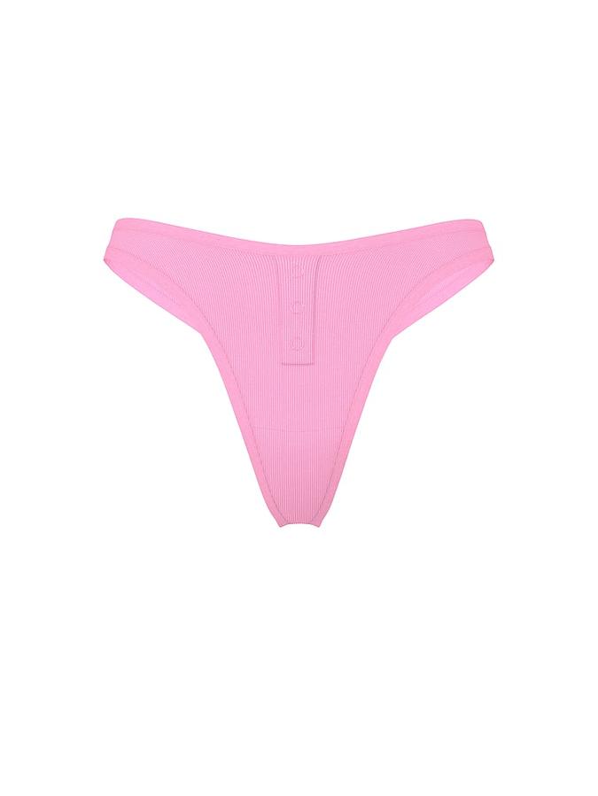 Cotton High-Leg Thong Panty image number 2