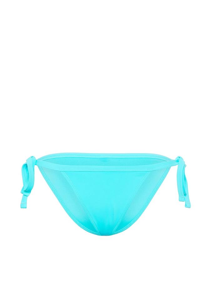 Low-Rise Side-Tie Cheeky Bikini Bottom image number 2