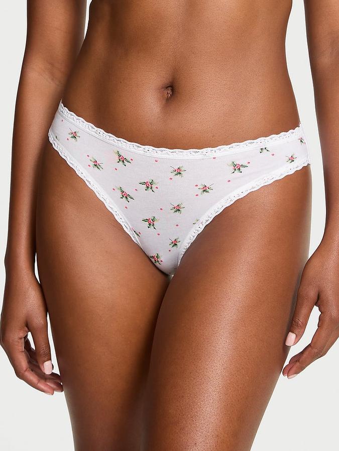 Lace-Waist Bikini Panty