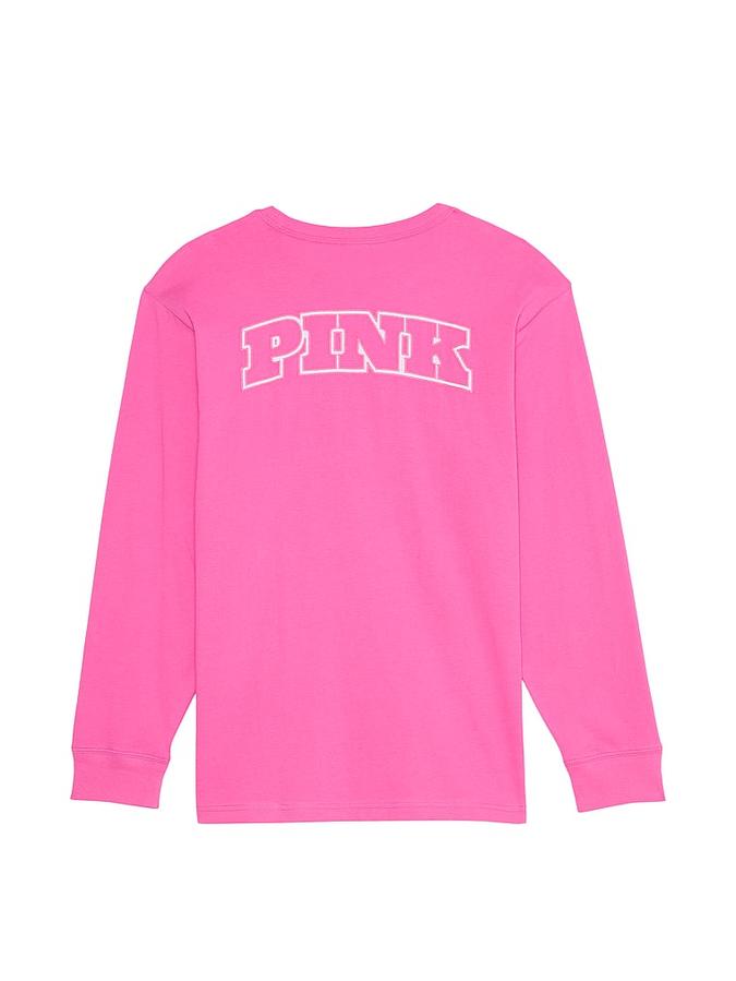 Campus Cotton Long-Sleeve Tee image number 3