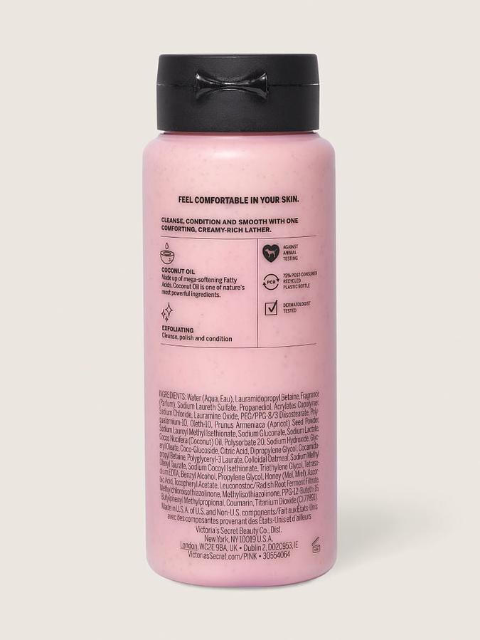 Pink Coconut Exfoliating Body Wash With Coconut Oil image number 1