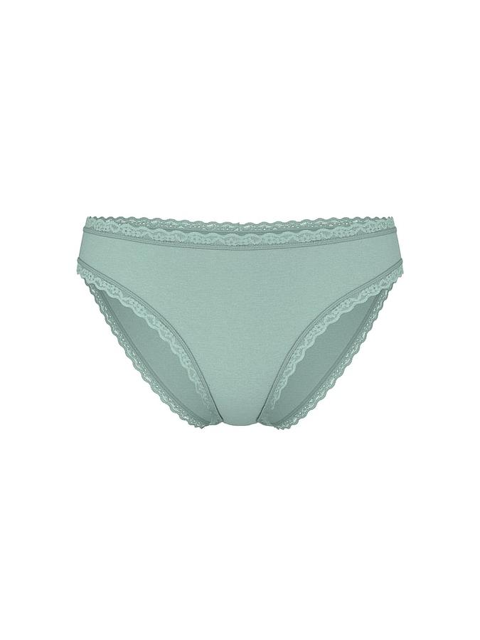 Cotton Lace Bow Bikini Panty image number 2