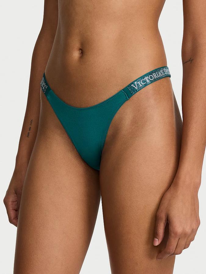 Shine Strap Brazilian Panty