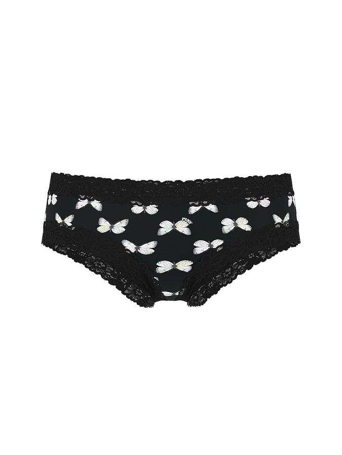 Cotton Lace Trim Cheeky Panty image number 2