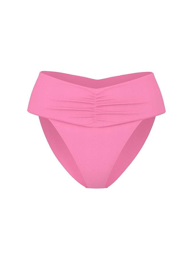 Cinched High-Waist Bikini Bottom image number 2