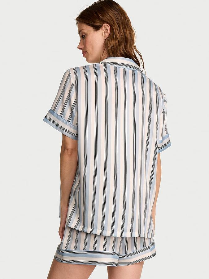 Signature Satin Short Pajama Set