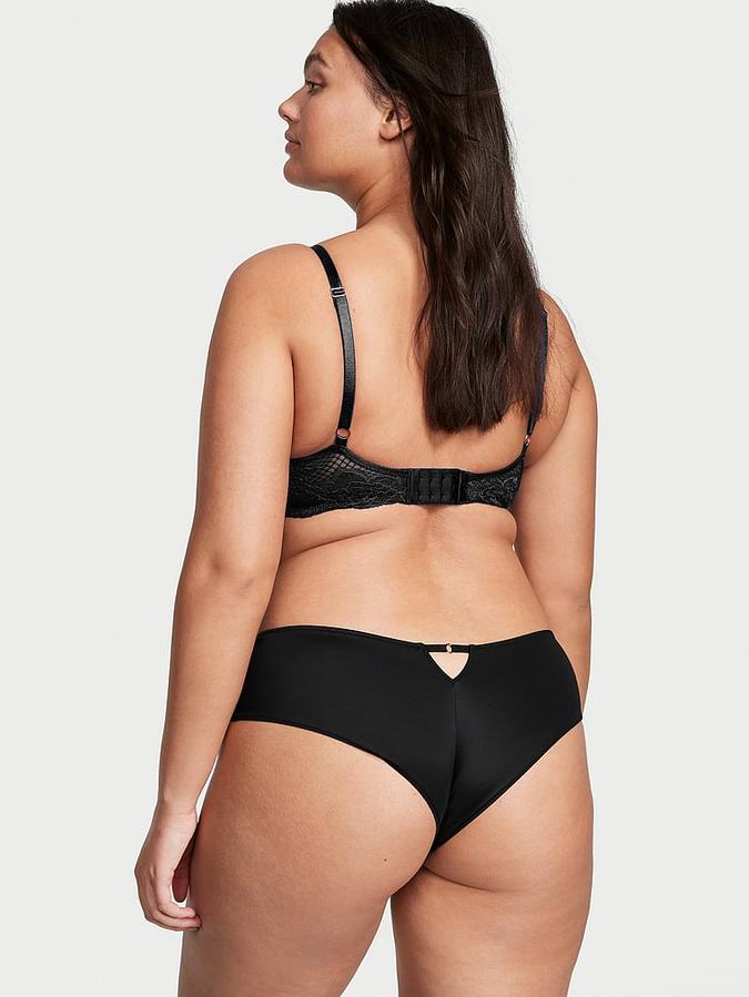 Fishnet Floral Cheeky Panty image number 1