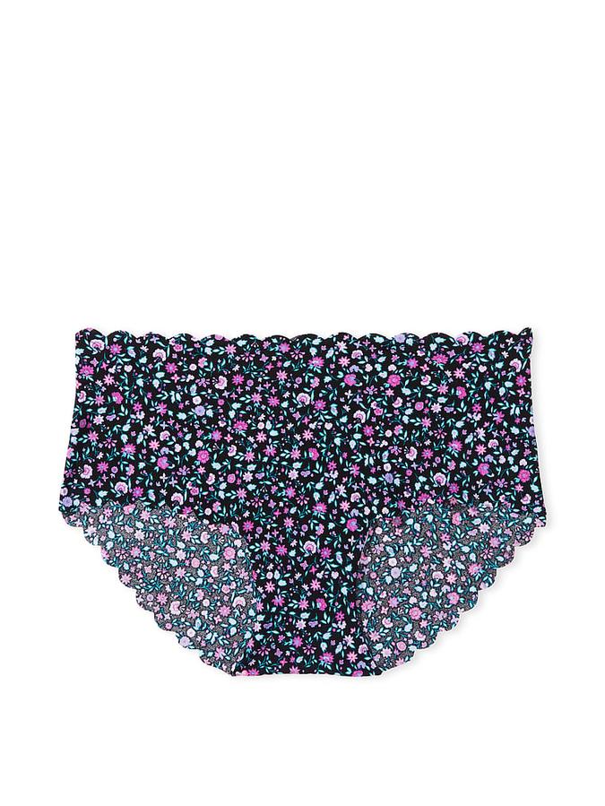 No-Show Scallop Hiphugger Panty image number 2