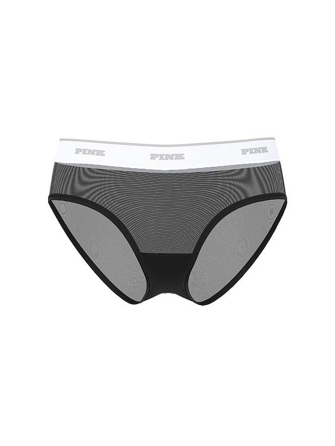 Logo Mesh Hiphugger Panty image number 2