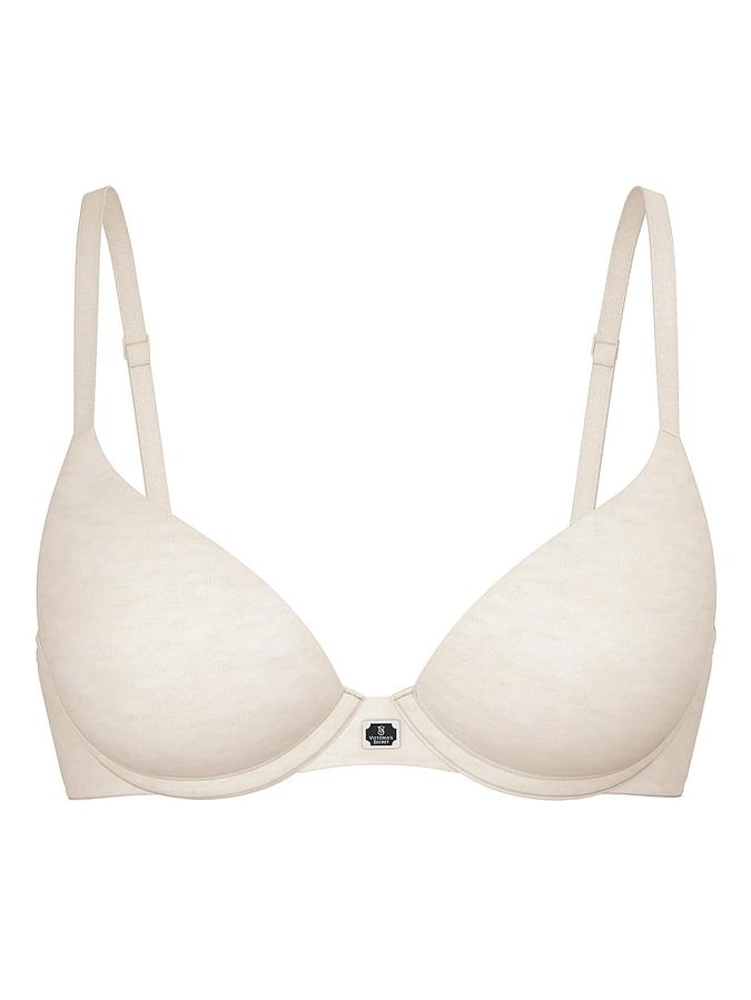 Cotton Logo Hardware Perfect Shape Push-Up Bra image number 2