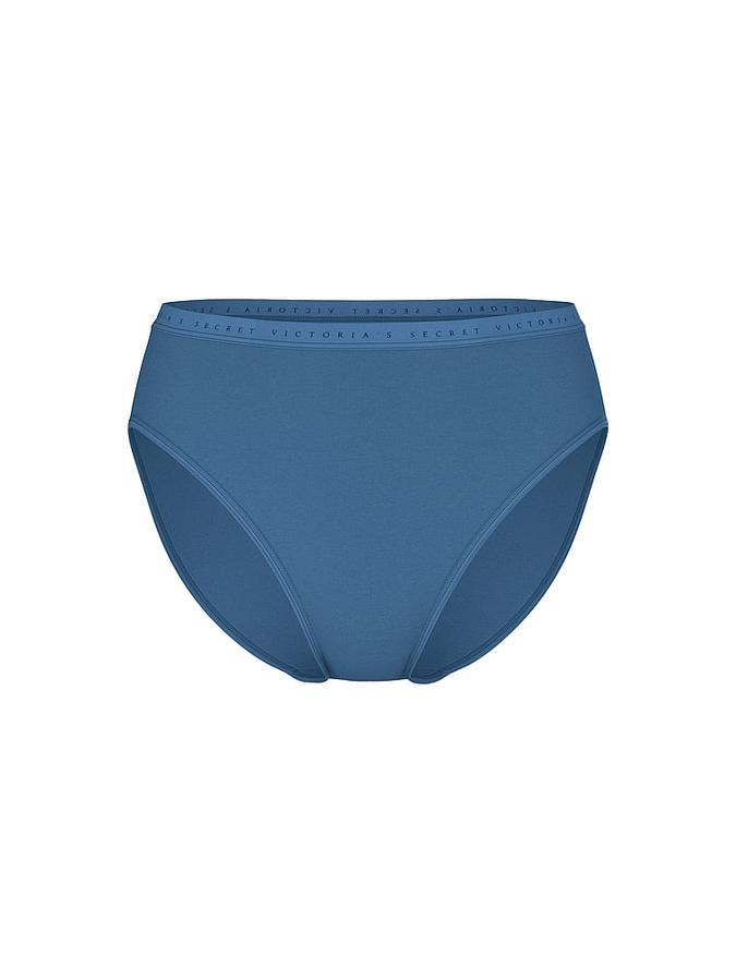 Stretch Cotton High-Leg Brief Panty image number 2