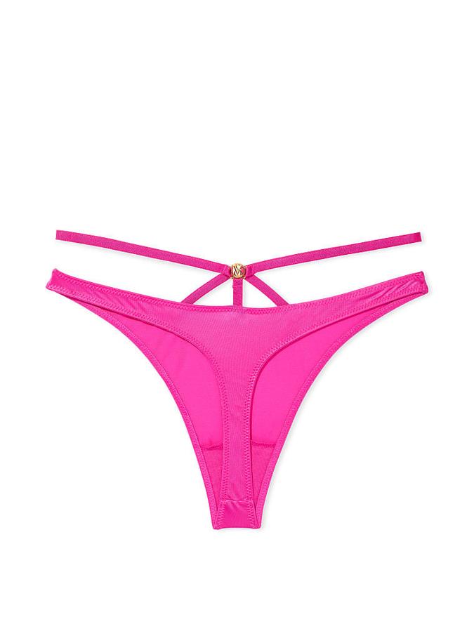 So Obsessed Strappy Thong Panty image number 2