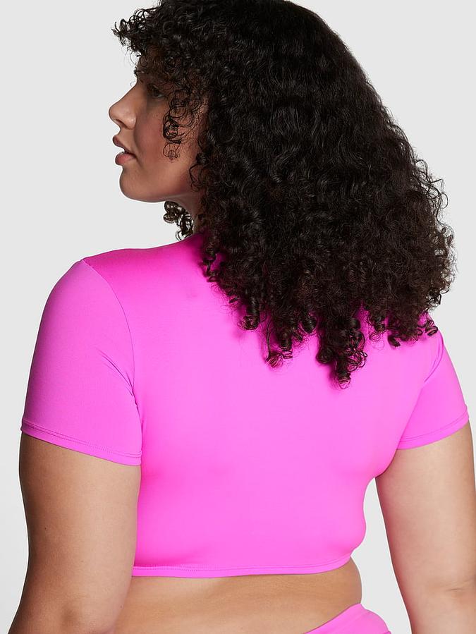 Base Stretch Crop Baby Tee image number 1