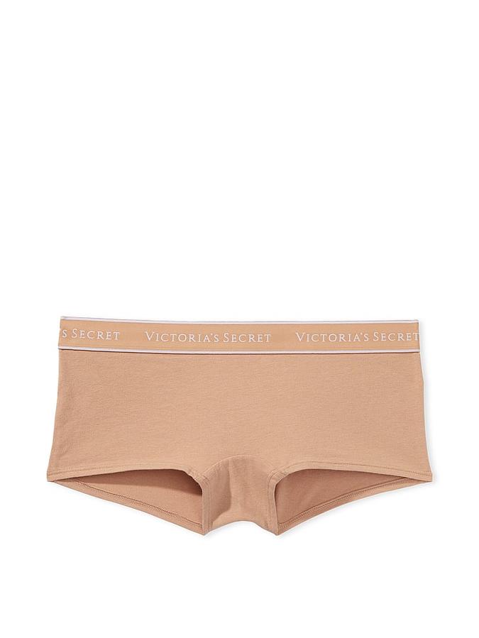 Logo Cotton Boyshort Panty image number 2