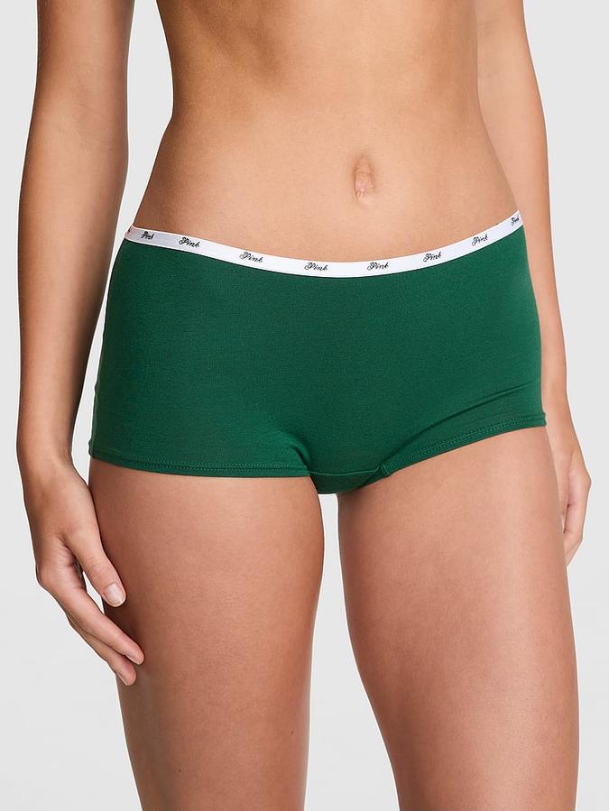 Logo Cotton Boyshort Panty