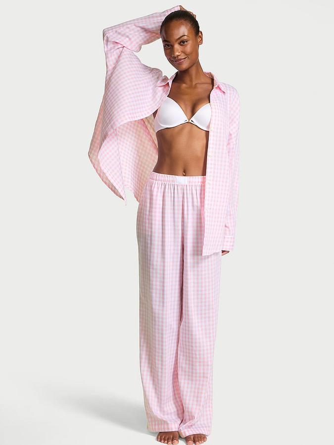 Modal-Cotton Long Pajama Set