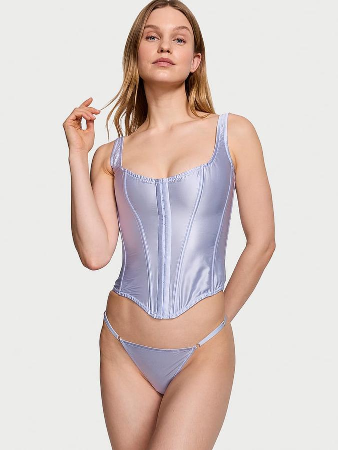 The Classic Silk Corset Set image number 0