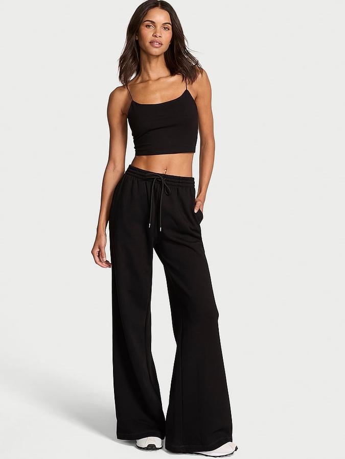 Effortless Fleece Wide-Leg Sweatpant