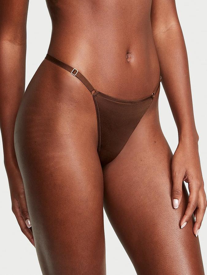 Hardware Adjustable V-String Panty image number 0