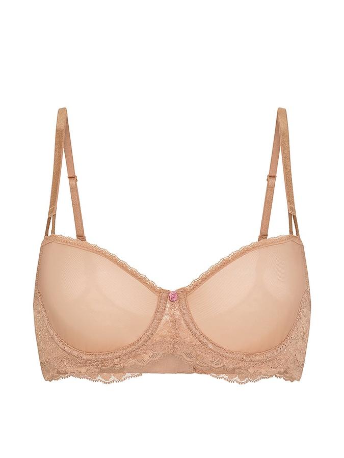 Wicked Sheer Unlined Balconette Bra image number 2