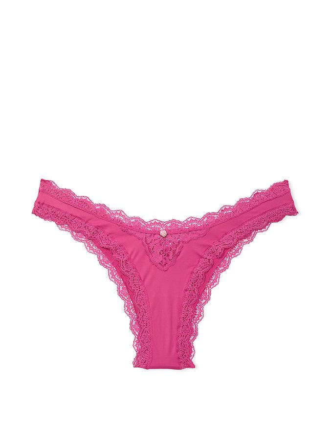 Lace-Trim Brazilian Panty image number 2