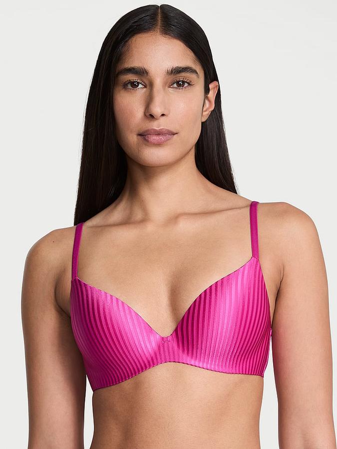 FlexFactor Lightly Lined Plunge Demi Bra