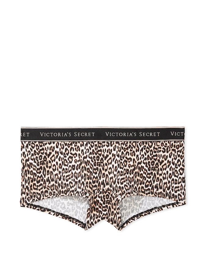 Logo Cotton Boyshort Panty image number 2