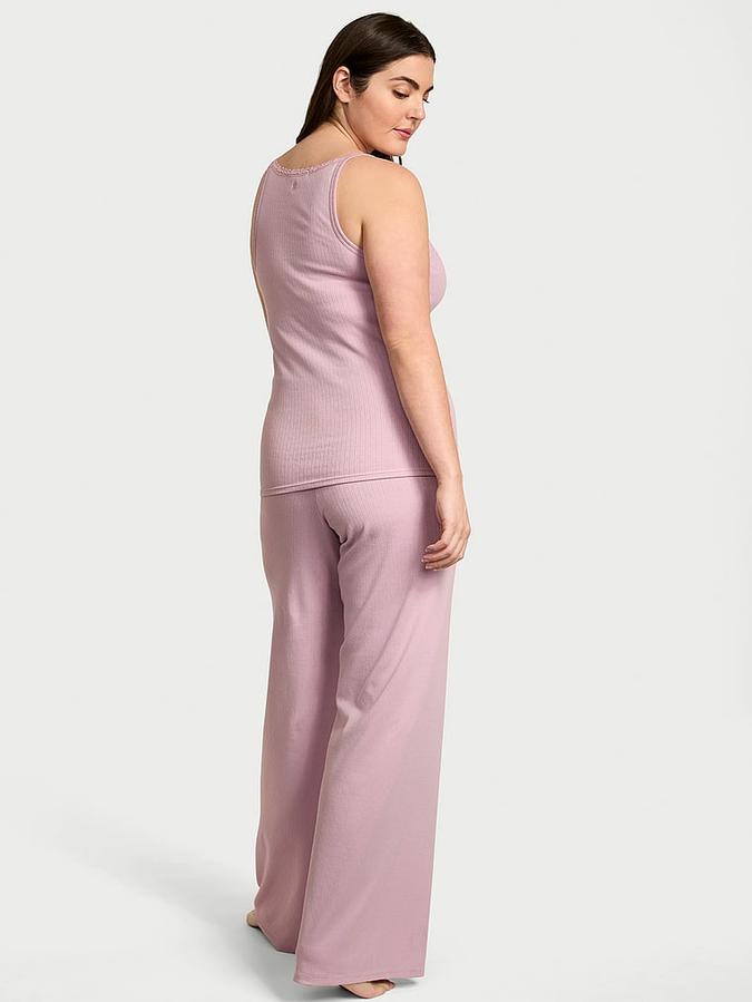 Pointelle Modal Cami & Pants Set image number 1