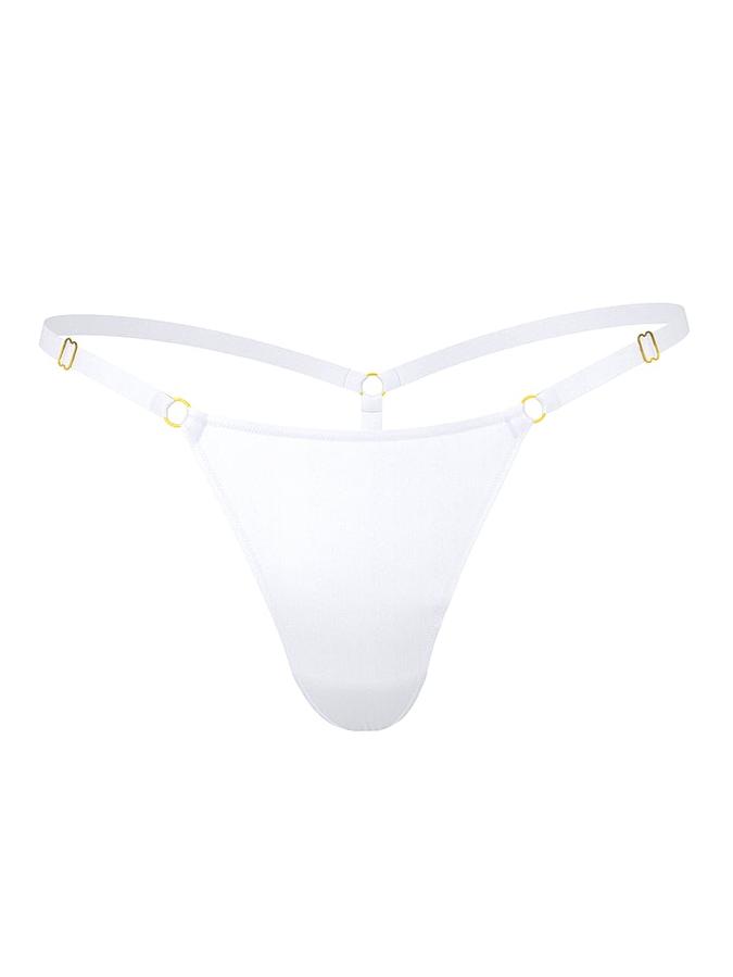 Hardware Adjustable V-String Panty image number 2