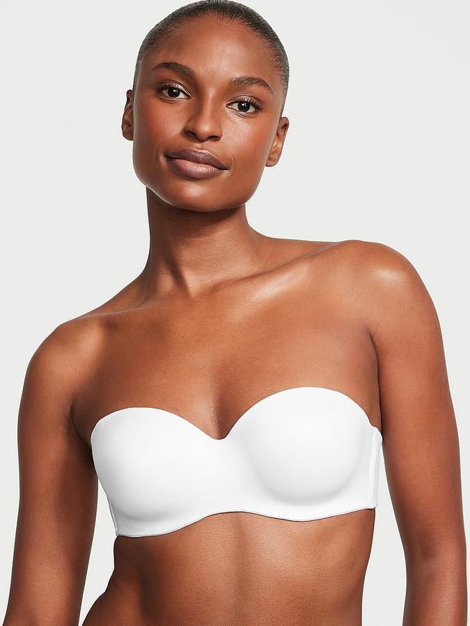 Lightly Lined Smooth Strapless Bra image number 0