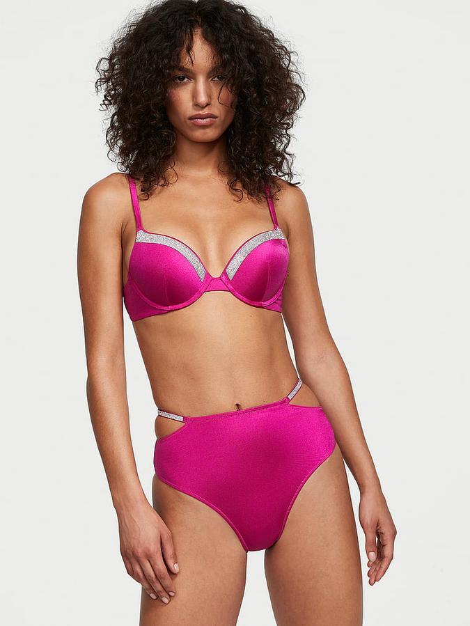 Very Sexy Shine-Trim Push-Up Bikini Top image number 0