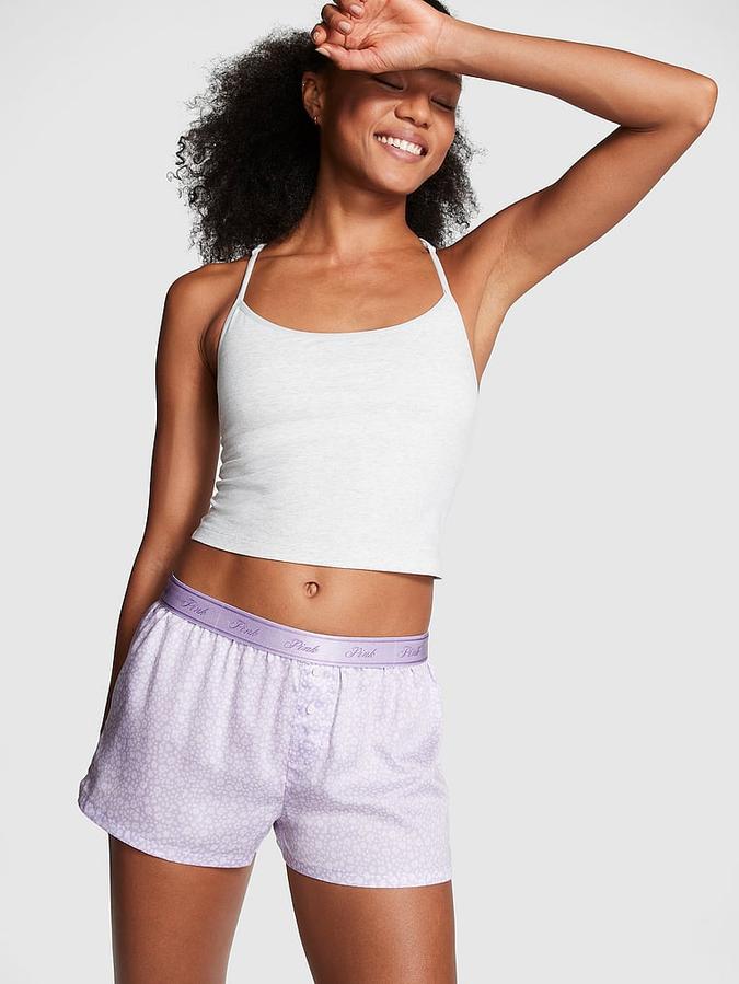 TENCEL™ Boxy Pajama Shorts image number 0