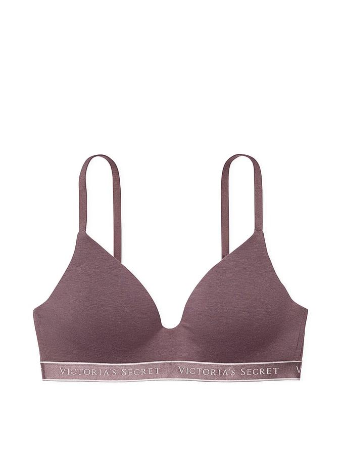 Cotton Lightly Lined Wireless Bra image number 2