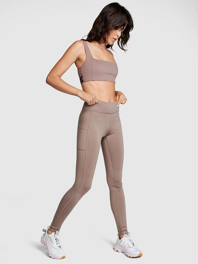 High-Waist Full Length Winter Leggings image number 2