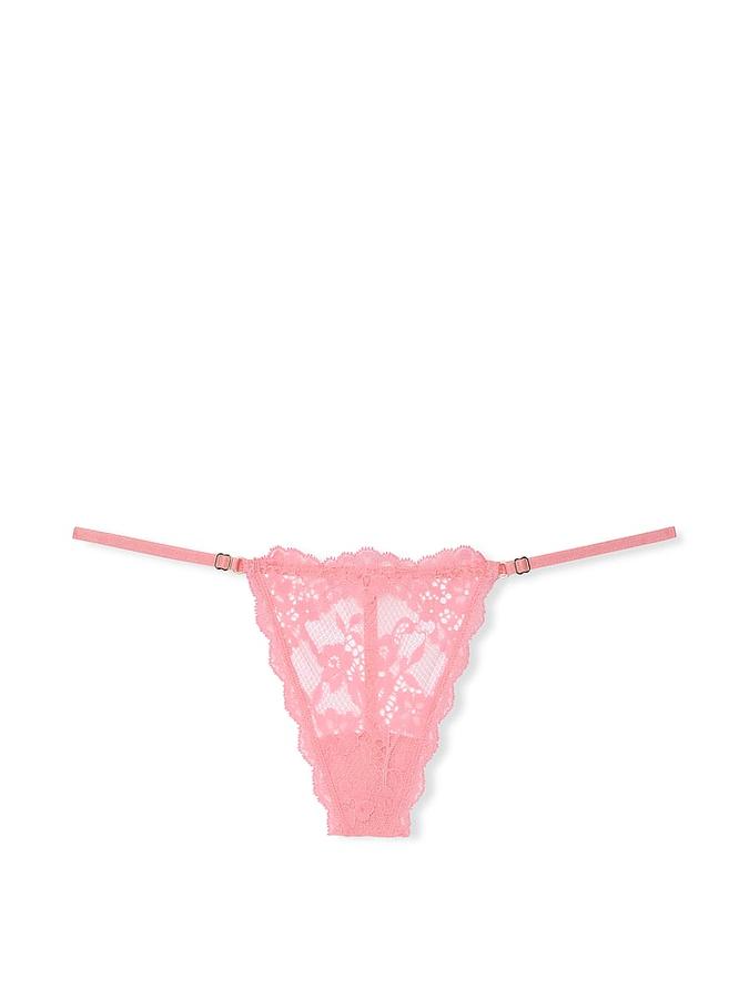 Lace Adjustable V-String Panty image number 1