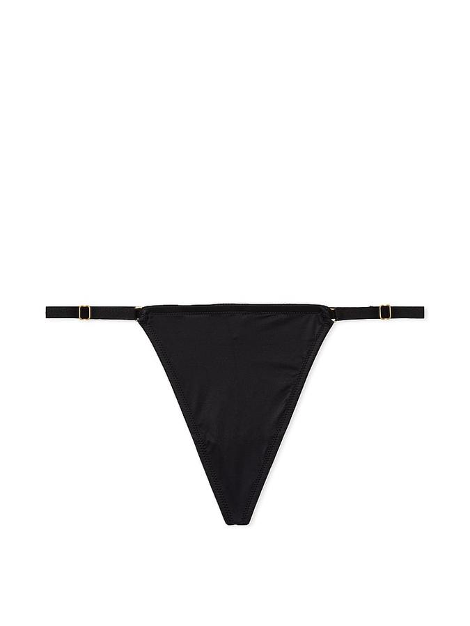 V Hardware Adjustable V-String Panty image number 1