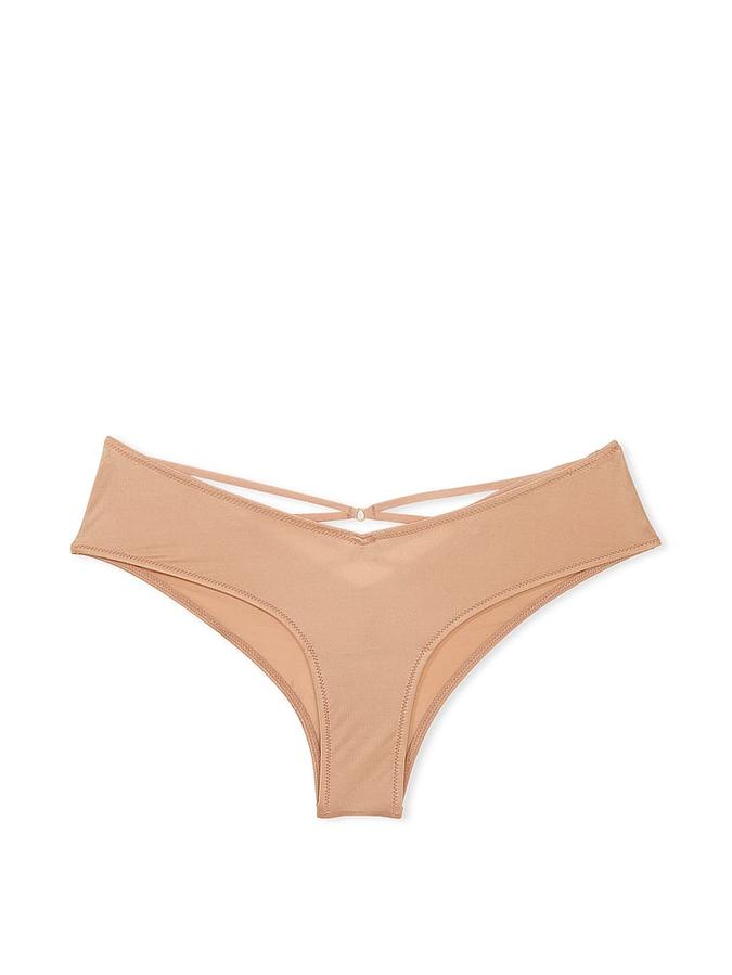 Strappy-Back High-Leg Cheeky Panty