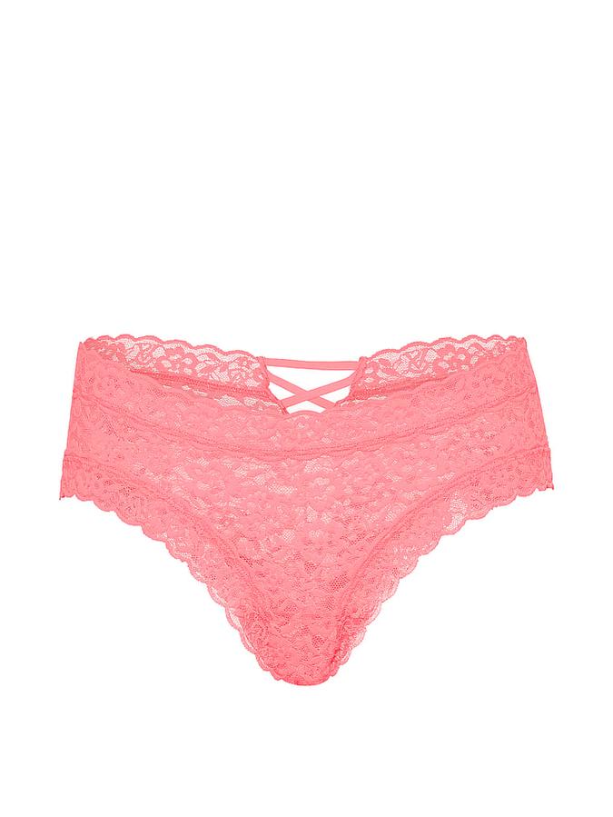 Lace Strappy-Back Cheeky Panty image number 2