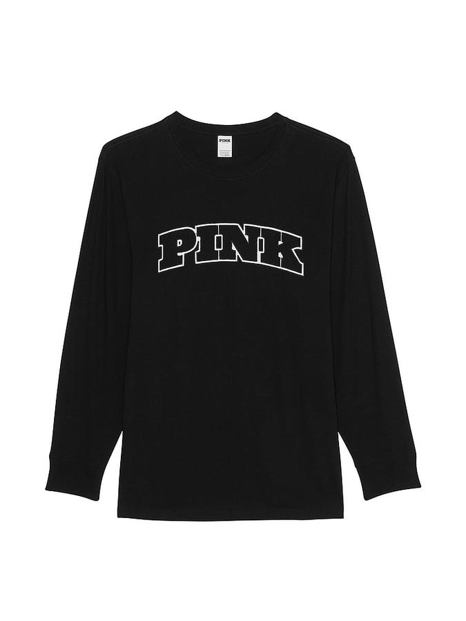 Campus Cotton Long-Sleeve Tee image number 2