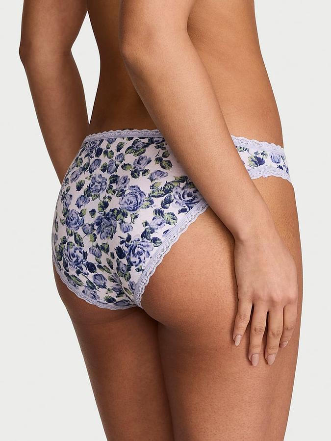 Lace-Waist Bikini Panty
