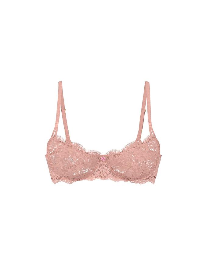 Wicked Unlined Lace Balconette Bra image number 2