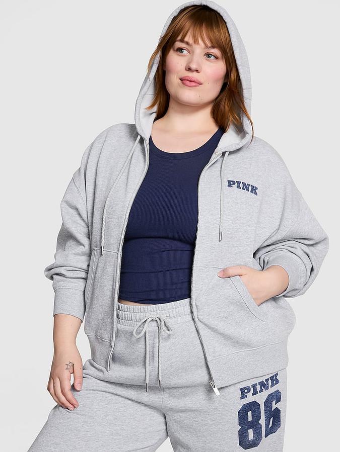Ivy Fleece Campus Full-Zip Hoodie