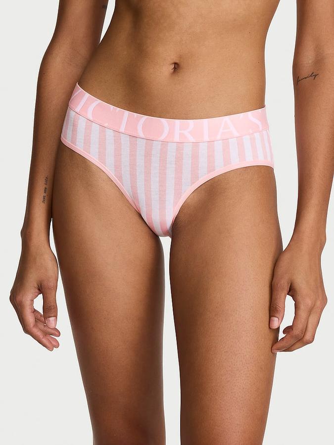 Exploded Logo Cotton Hiphugger Panty