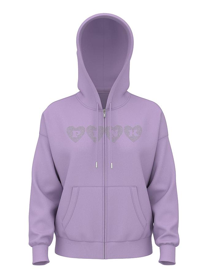 Ivy Fleece Campus Full-Zip Hoodie image number 2
